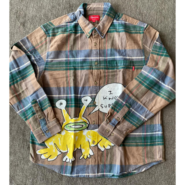 M supreme Daniel Johnston Plaid Shirt