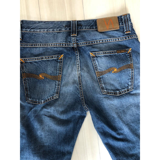 Nudie Jeans(ヌーディジーンズ)のヌーディジーンズ  ストレートアルフ　W30 メンズのパンツ(デニム/ジーンズ)の商品写真