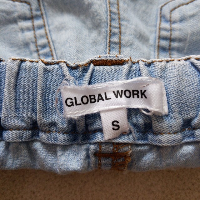 GLOBAL WORK(グローバルワーク)のGLOBAL WORK　キッズ　デニムショートパンツ キッズ/ベビー/マタニティのキッズ服女の子用(90cm~)(パンツ/スパッツ)の商品写真