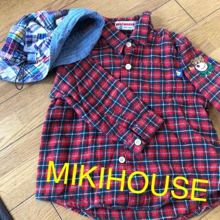 ミキハウス(mikihouse)のMIKIHOUSEハット＆秋冬アイテムシャツセット(その他)