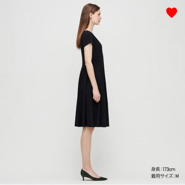 UNIQLO(ユニクロ)のユニクロ　セオリー　コラボワンピース　タグ付き試着のみ レディースのワンピース(ひざ丈ワンピース)の商品写真