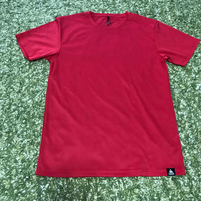 le coq sportif(ルコックスポルティフ)のルコック メッシュTシャツ  L 赤 メンズのトップス(Tシャツ/カットソー(半袖/袖なし))の商品写真