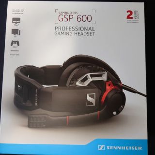 【おまけ・保証付き！】極美品　ゼンハイザー　GSP600 ゲーミングヘッドセット(ヘッドフォン/イヤフォン)