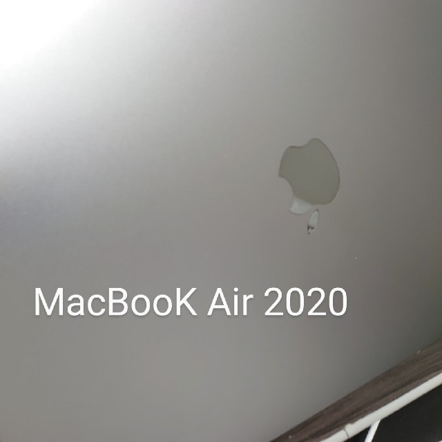 本物の  Apple - 【ちゃんぽん】MacBook Air 2020i3 8GBRAM256GB ノートPC