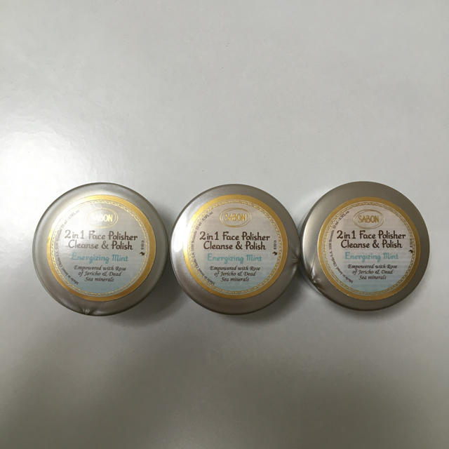 SABON(サボン)の3個セット フェイスポリッシャー リフレッシング 15ml コスメ/美容のボディケア(ボディスクラブ)の商品写真