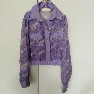 USA花柄シースルージャケット(その他)