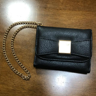 シマムラ(しまむら)の激カワ♥チェーン付き ビッグリボン三つ折財布♥(財布)