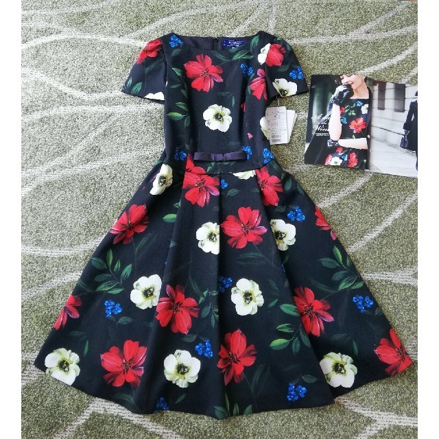 3割引 セット 新品 カタログ掲載 エムズグレイシー 花柄 ワンピース-