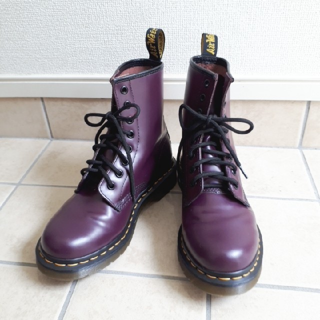 Dr.Martens - UK4 ドクターマーチン 8ホールブーツの通販 by rei's