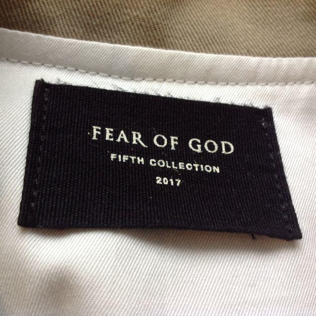 FEAR GOD - fear of god fifth ワークジャケットの通販 by belt's shop｜フィアオブゴッドならラクマ OF 好評在庫