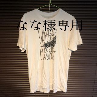 【値下げしました】ウルフギャング　Tシャツ(Tシャツ/カットソー(半袖/袖なし))