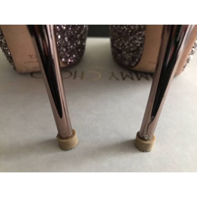 JIMMY CHOO(ジミーチュウ)のジミーチュウ　パンプス　LUNA   メタリック　グリッター レディースの靴/シューズ(ハイヒール/パンプス)の商品写真