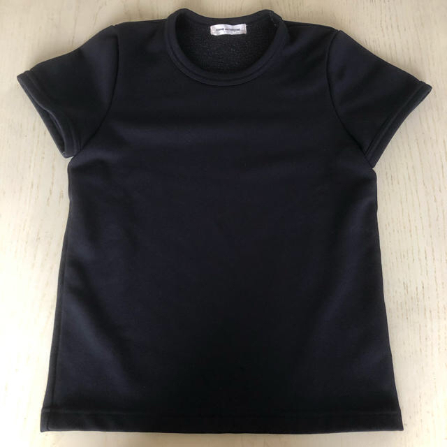 COMME des GARCONS(コムデギャルソン)のCOMME des GARCONS 黒無地カットソー レディースのトップス(カットソー(半袖/袖なし))の商品写真