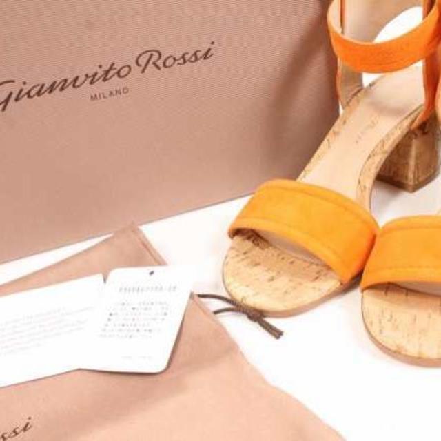 Gianvito Rossi(ジャンヴィットロッシ)のGianvito Rossi(ジャンヴィトロッシ)アンクルストラップサンダル レディースの靴/シューズ(サンダル)の商品写真