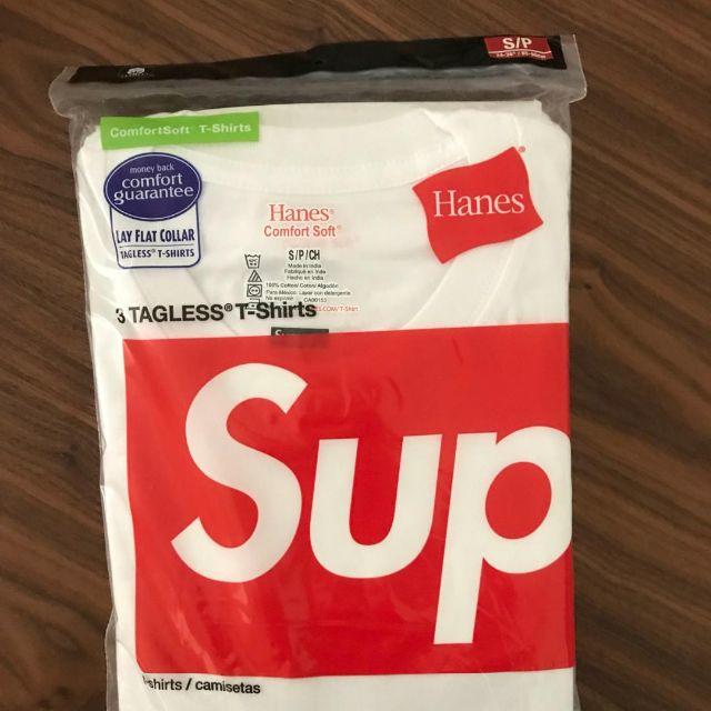 Supreme(シュプリーム)のSupreme×Hanes シュプリーム Ｔシャツ ホワイト 3枚 メンズのトップス(Tシャツ/カットソー(半袖/袖なし))の商品写真