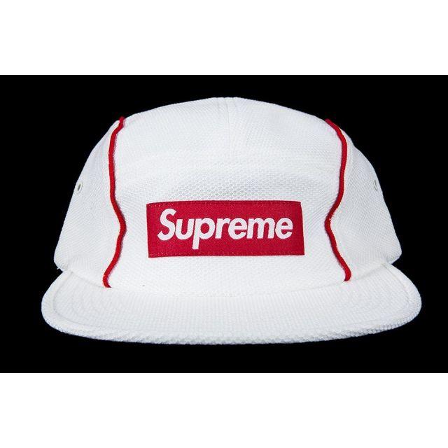 Supreme(シュプリーム)のsupreme シュプリーム キャップ レッド ホワイト メンズの帽子(キャップ)の商品写真
