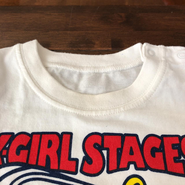 X-girl Stages(エックスガールステージス)のX-girl Stages 12M キッズ/ベビー/マタニティのキッズ服男の子用(90cm~)(Tシャツ/カットソー)の商品写真