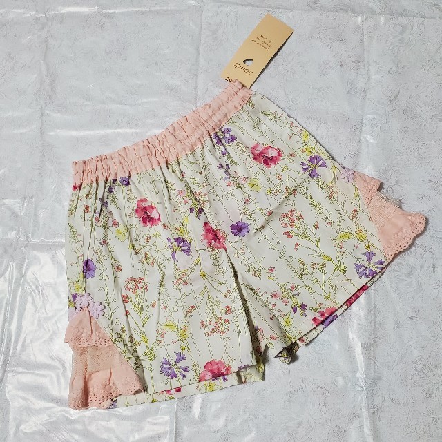 Souris(スーリー)のスーリー☆ストレッチ花柄ptパンツ キッズ/ベビー/マタニティのキッズ服女の子用(90cm~)(パンツ/スパッツ)の商品写真