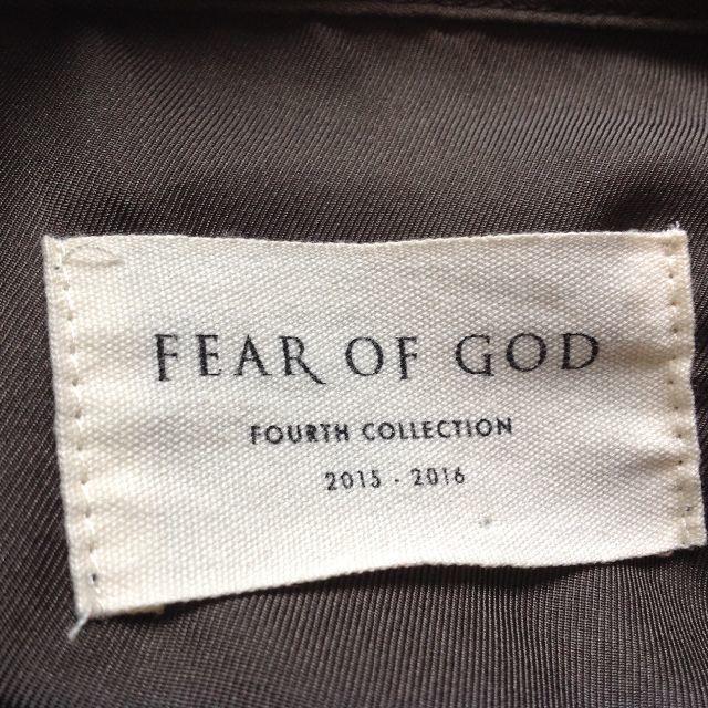 fear of god fourth ネルシャツ