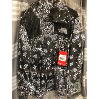 North Face×supreme ペイズリー柄マウンテンパーカー