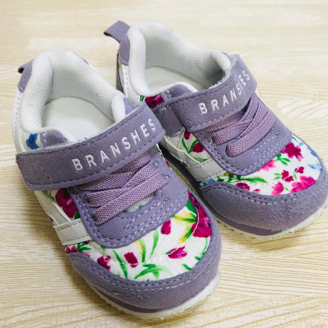 Branshes(ブランシェス)のブランシェス×IFMEベビー靴 12〜13㎝ キッズ/ベビー/マタニティのベビー靴/シューズ(~14cm)(スニーカー)の商品写真