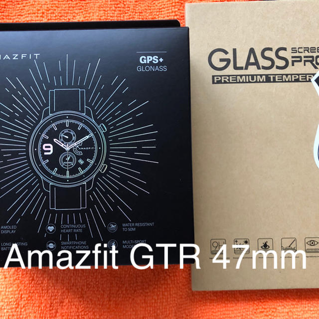 美品】Amazfit GTR 47mm スマートウォッチ おまけ付 - その他