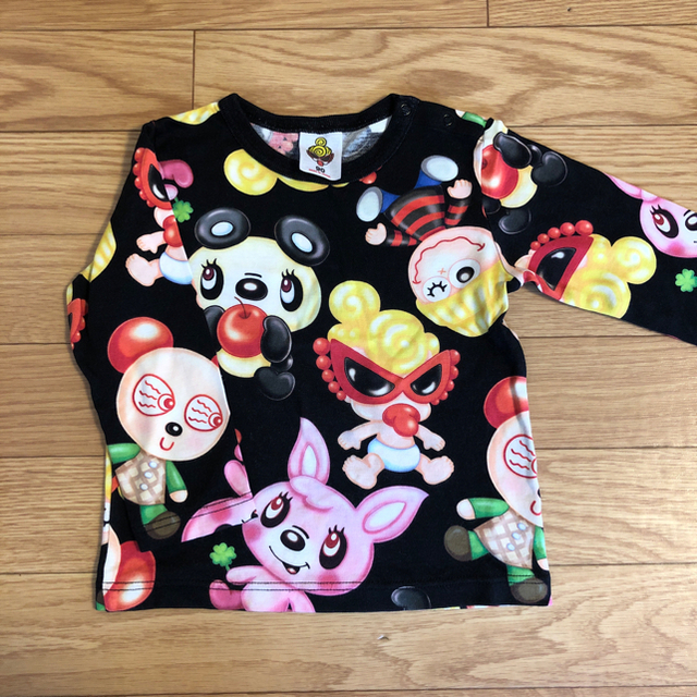 HYSTERIC MINI(ヒステリックミニ)のロンT90cm♡レギンス七分丈100cm♡ キッズ/ベビー/マタニティのキッズ服女の子用(90cm~)(Tシャツ/カットソー)の商品写真