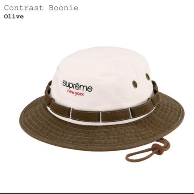 supreme contrast boonie olive
