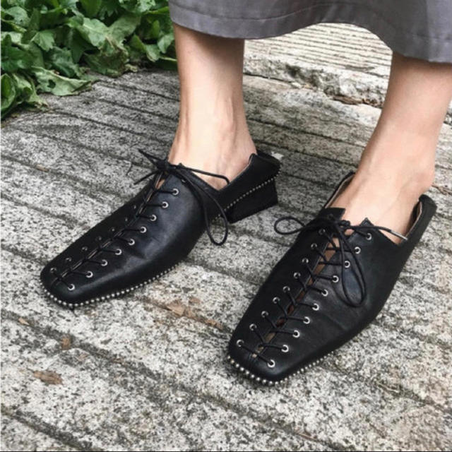 アメリヴィンテージ　LACE UP LOAFER シューズ　ローファーレディース