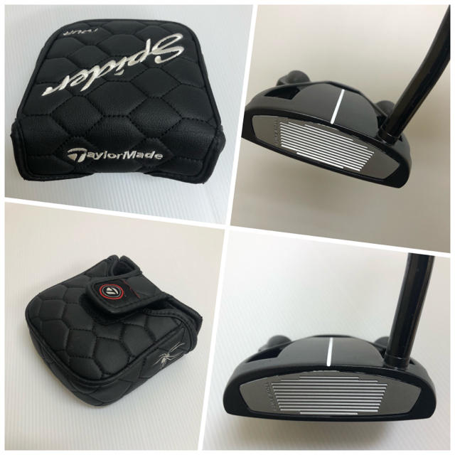 TaylorMade(テーラーメイド)の専用テーラーメイド　スパイダー　ツアーブラック　ダブルベンド　ゴルフパター スポーツ/アウトドアのゴルフ(クラブ)の商品写真