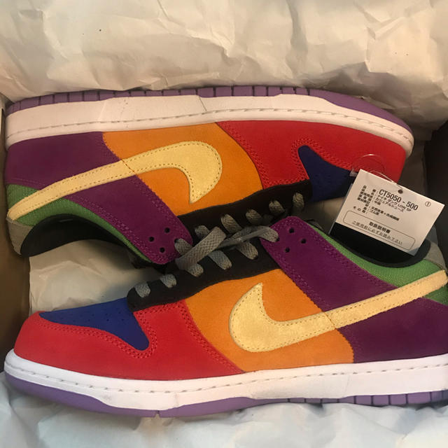 NIKE(ナイキ)の美中古 nike dunk low sp viotech 27.0cm メンズの靴/シューズ(スニーカー)の商品写真