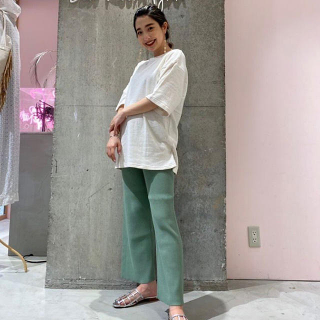 searoomlynn RIBニットBasicストレートパンツ Sサイズ 2