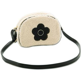 マリークワント(MARY QUANT)の✨新品・未使用✨【MARY QUANT】バイカラーボアデイジー ショルダー(ショルダーバッグ)