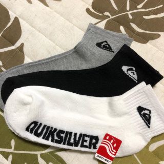 クイックシルバー(QUIKSILVER)のクイックシルバー靴下三足(靴下/タイツ)