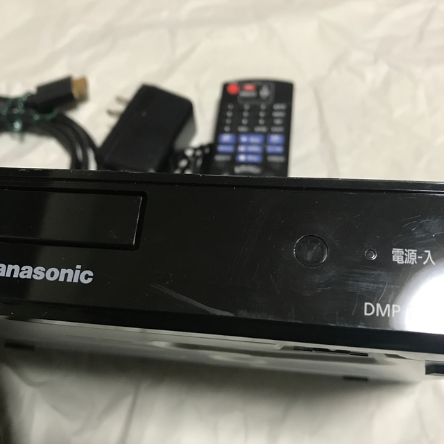 Panasonic(パナソニック)のDMP-BD90 Panasonicブルーレイプレーヤー中古HDMIケーブル付 スマホ/家電/カメラのテレビ/映像機器(ブルーレイプレイヤー)の商品写真