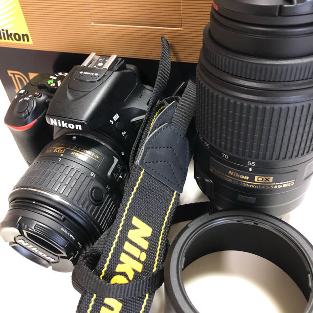 Nikon D ダブルズームキット BLACK