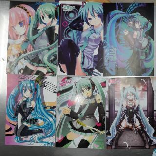 初音ミクちゃんの　　21枚セット(ポスター)