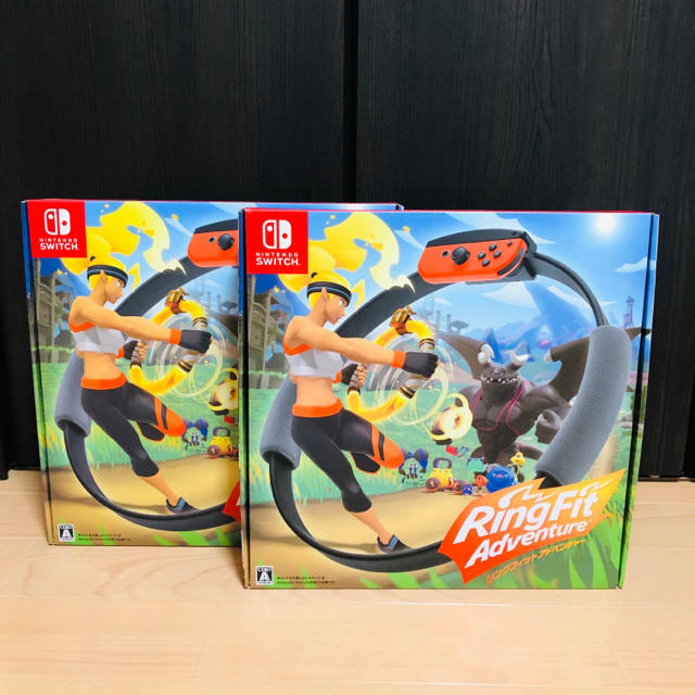 二台セット 任天堂Switch リングフィットアドベンチャー 新品