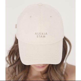 アリシアスタン(ALEXIA STAM)のアリシアスタン 新品タグ付き　即完‼️ Separated Logo Cap(キャップ)