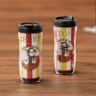 タリーズコーヒー(TULLY'S COFFEE)の新品未使用　タリーズコーヒー　トムとジェリー　タンブラー(タンブラー)