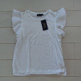 ポロラルフローレン(POLO RALPH LAUREN)の(新品)ラルフローレン 袖レースTシャツ(Tシャツ(半袖/袖なし))