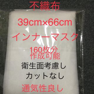 インナーマスク 不織布 10枚(生地/糸)