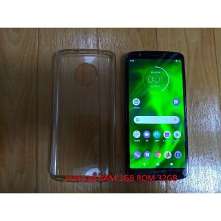 アンドロイド(ANDROID)のmotorola moto g6　RAM 3GB　ROM　32GB(スマートフォン本体)