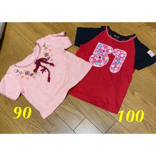 フェリシモ(FELISSIMO)の半袖 Tシャツ ２枚(Tシャツ/カットソー)