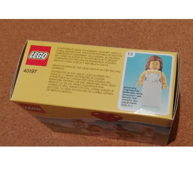 LEGO 結婚式 キッズ/ベビー/マタニティのおもちゃ(積み木/ブロック)の商品写真