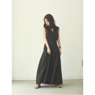 トゥデイフル(TODAYFUL)の【パーマンさん専用】louren  pleats long onepiece(ロングワンピース/マキシワンピース)