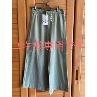 ザラキッズ(ZARA KIDS)のZARA 152cm ワイドパンツ（新品）(パンツ/スパッツ)