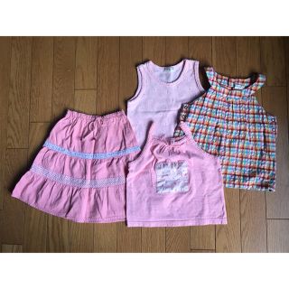 ブランシェス(Branshes)のBRANSHES    女の子用　4枚セット(Tシャツ/カットソー)