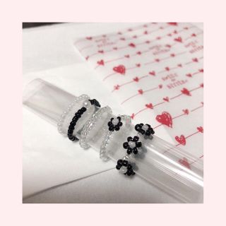 ビーズリング♡ハンドメイド(リング)