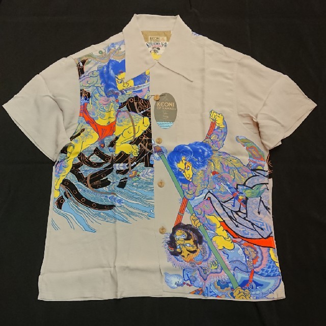 Sun Surf - 新品 XS サンサーフ スペシャルハワイアンシャツ 写楽